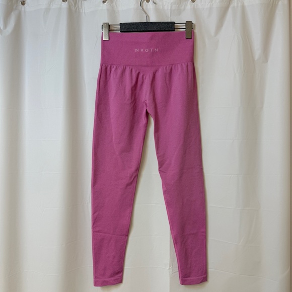 NVGTN Pink NV Seamless Leggings Small - Picture 2 of 5
